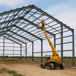 Montaj structuri metalice în construcții