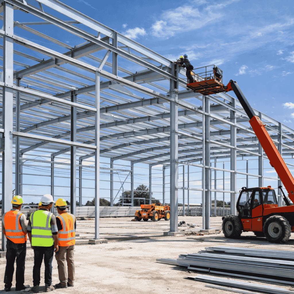 firmă de construcții industriale